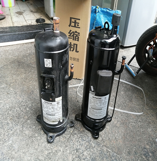 怀集中央空调压缩机的更换维修